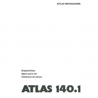 Atlas 140.1 Parts Catalog